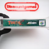TUROK 2 II: SEEDS OF EVIL (ASIAN VERSION) - WATA GRADED 9.6! NEW & Factory Sealed! (Nintendo 64 N64)