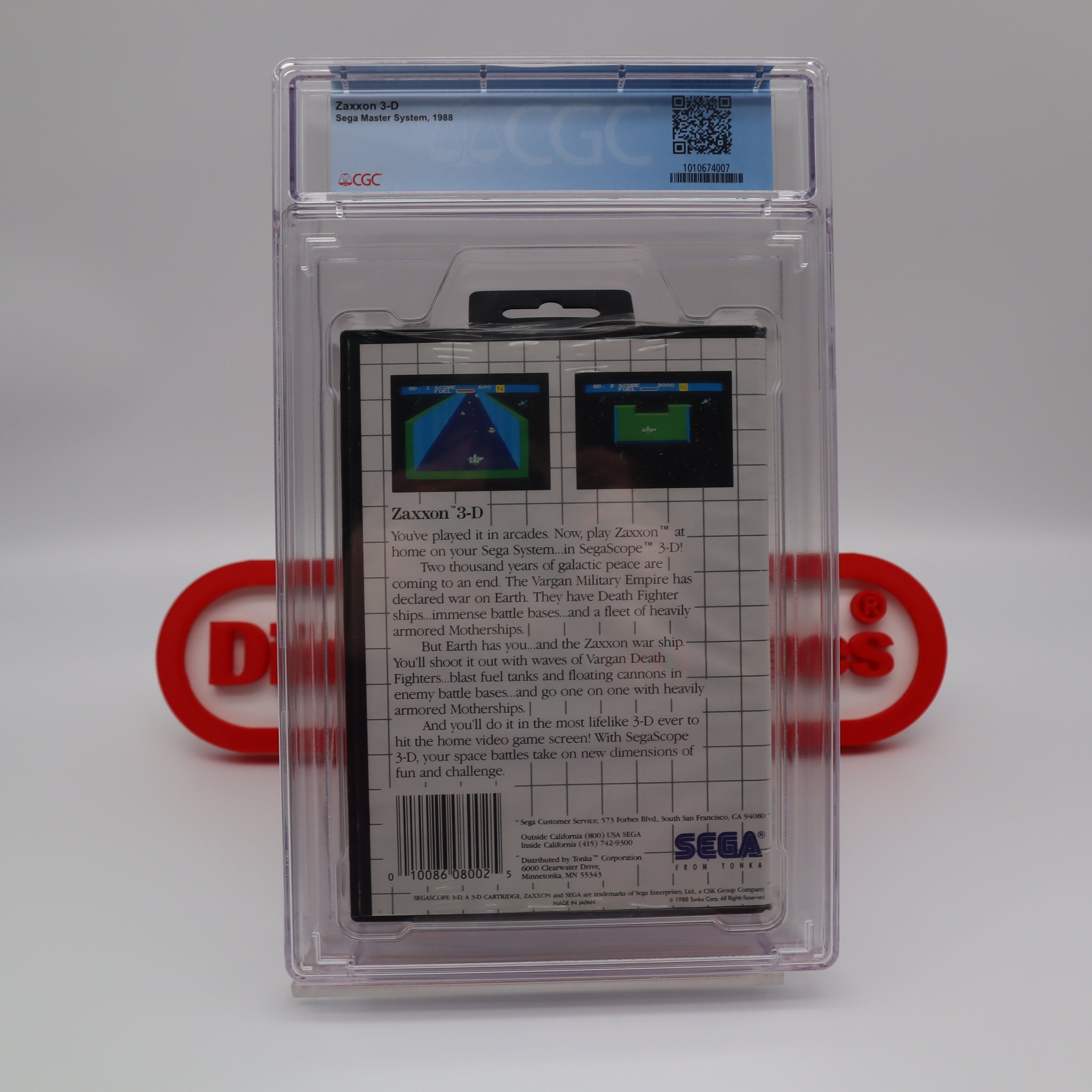 ZAXXON 3-D / 3D - CGC GRADED 9.4 A++! NEW & Factory Sealed