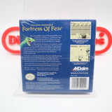 WIZARDS & WARRIORS X: FORTRESS OF FEAR - NEW & Factory Sealed with Authentic H-Seam! (Game Boy Original)