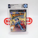 MEGA MAN / MEGAMAN ANNIVERSARY COLLECTION - HIGHEST/PERFECT GRADED WATA 10 A++! NEW & Factory Sealed! (PS2 PlayStation 2)