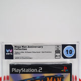 MEGA MAN / MEGAMAN ANNIVERSARY COLLECTION - HIGHEST/PERFECT GRADED WATA 10 A++! NEW & Factory Sealed! (PS2 PlayStation 2)