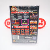 NBA JAM T. E. TOURNAMENT EDITION - NEW & Factory Sealed with Authentic 3-Sided Seam! (Sega Saturn)