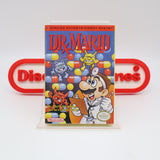 DR. MARIO / DOCTOR MARIO - NEW & Factory Sealed with Authentic H-Seam! (NES Nintendo)