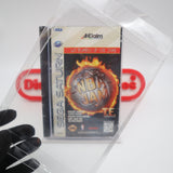 NBA JAM T. E. TOURNAMENT EDITION - NEW & Factory Sealed with Authentic 3-Sided Seam! (Sega Saturn)