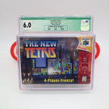 THE NEW TETRIS - CGC GRADED 6.0 CIB! (Nintendo 64 N64)