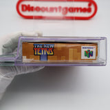 THE NEW TETRIS - CGC GRADED 6.0 CIB! (Nintendo 64 N64)