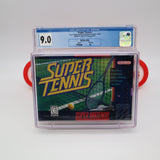 SUPER TENNIS - CGC GRADED 9.0 A+! NEW & Factory Sealed! (SNES Super Nintendo)