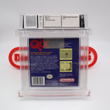 QIX - WATA GRADED 7.5 A! NEW & Factory Sealed with Authentic H-Seam! (Game Boy Original)