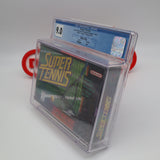 SUPER TENNIS - CGC GRADED 9.0 A+! NEW & Factory Sealed! (SNES Super Nintendo)