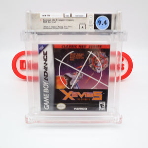 NES CLASSIC SERIES: XEVIOUS THE AVENGER - WATA GRADED 9.4 A! NEW & Factory Sealed with Authentic H-Seam! (Game Boy Advance GBA)