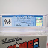 G.I. JOE: COBRA STRIKE - CGC GRADED 9.6 A++! NEW & Factory Sealed with UPSIDE-DOWN BOX BACK! (Atari 2600)