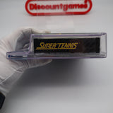 SUPER TENNIS - CGC GRADED 9.0 A+! NEW & Factory Sealed! (SNES Super Nintendo)