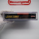 SUPER TENNIS - CGC GRADED 9.0 A+! NEW & Factory Sealed! (SNES Super Nintendo)