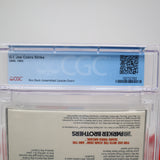G.I. JOE: COBRA STRIKE - CGC GRADED 9.6 A++! NEW & Factory Sealed with UPSIDE-DOWN BOX BACK! (Atari 2600)