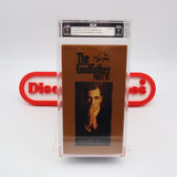THE GODFATHER PART III 3 (DOUBLE VHS!) DIRECTOR'S CUT - IGS GRADED 9 BOX & 9 SEAL! NEW & Factory Sealed with Authentic V-Overlap Seam!