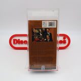 THE GODFATHER PART III 3 (DOUBLE VHS!) DIRECTOR'S CUT - IGS GRADED 9 BOX & 9 SEAL! NEW & Factory Sealed with Authentic V-Overlap Seam!