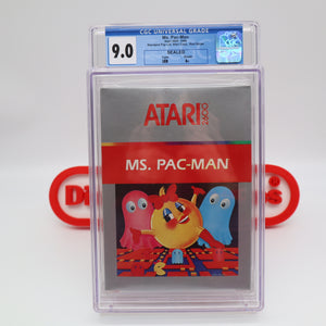 MS. PAC-MAN / MRS. PACMAN - CGC GRADED 9.0 A+! NEW & Factory Sealed! (Atari 2600)