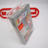 BILL ELLIOTT'S NASCAR CHALLENGE with TRIP OFFER STICKER! NEW & Factory Sealed with Authentic H-Seam! (NES Nintendo)