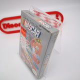 BILL ELLIOTT'S NASCAR CHALLENGE with TRIP OFFER STICKER! NEW & Factory Sealed with Authentic H-Seam! (NES Nintendo)