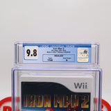 IRON MAN 2 II - CGC GRADED 9.8 A+! NEW & Factory Sealed! (Nintendo Wii)