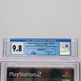 MEDAL OF HONOR: EUROPEAN ASSAULT - CGC GRADED 9.8 A+! NEW & Factory Sealed! (PS2 PlayStation 2)