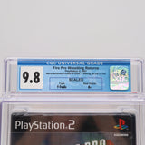 FIRE PRO WRESTLING RETURNS - CGC GRADED 9.8 A+! NEW & Factory Sealed! (PS2 PlayStation 2)