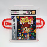 SUPER PUZZLE FIGHTER II 2 - VGA GRADED 90+ MINT UNCIRCULATED! NEW & Factory Sealed with Authentic H-Seam! (GBA Game Boy Advance)