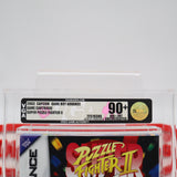 SUPER PUZZLE FIGHTER II 2 - VGA GRADED 90+ MINT UNCIRCULATED! NEW & Factory Sealed with Authentic H-Seam! (GBA Game Boy Advance)