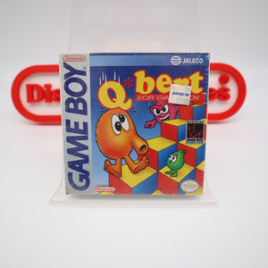 QBERT / Q*BERT - NEW & Factory Sealed with Authentic H-Seam! (Game Boy Original)