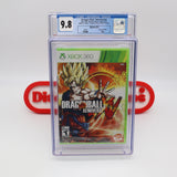 DBZ / DRAGONBALL / DRAGON BALL: XENOVERSE - CGC GRADED 9.8 A++! NEW & Factory Sealed! (XBox 360)