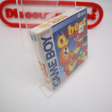 QBERT / Q*BERT - NEW & Factory Sealed with Authentic H-Seam! (Game Boy Original)