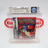 MEGAMAN / MEGA MAN BATTLE NETWORK 4: RED SUN - WATA GRADED 9.6 A++! NEW & Factory Sealed with Authentic H-Seam! (Game Boy Advance GBA)