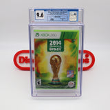 2014 FIFA WORLD CUP SOCCER BRAZIL - CGC GRADED 9.6 A+! NEW & Factory Sealed! (XBox 360)
