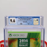 2014 FIFA WORLD CUP SOCCER BRAZIL - CGC GRADED 9.6 A+! NEW & Factory Sealed! (XBox 360)
