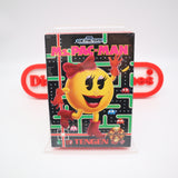 MS. PAC-MAN / MRS. PACMAN - NEW & Factory Sealed with Authentic V-Overlap Seam! (Sega Genesis)