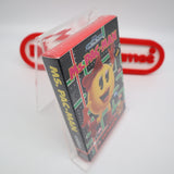 MS. PAC-MAN / MRS. PACMAN - NEW & Factory Sealed with Authentic V-Overlap Seam! (Sega Genesis)