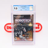 ROBOTECH BATTLECRY - CGC GRADED 9.8 A+! NEW & Factory Sealed! (PS2 PlayStation 2)