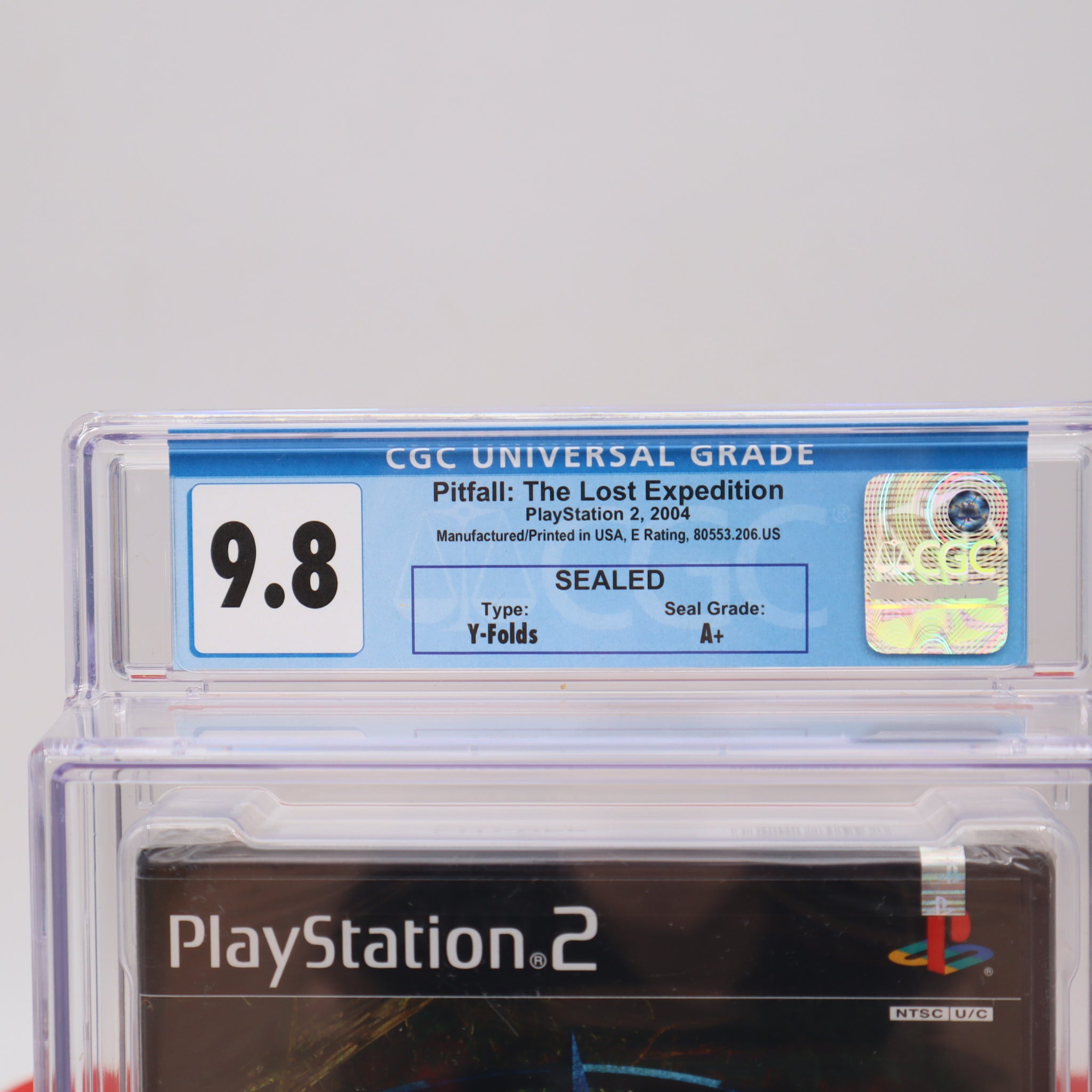 PITFALL: THE LOST EXPEDITION - CGC GRADED 9.8 A+! NEW & Factory