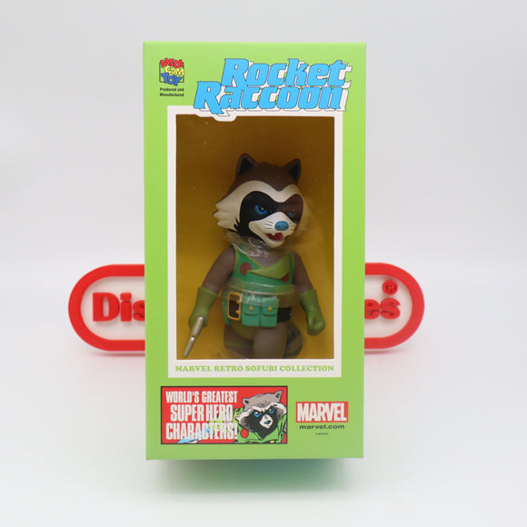 Marvel Retro Sofubi Collection: ROCKET RACCOON - NEW, Authentic & Factory Sealed!