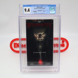 WISHMASTER / WISH MASTER 1 - CGC GRADED 9.4 A+! NEW & Factory Sealed with Authentic V-Overlap Seam! (VHS)