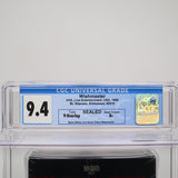 WISHMASTER / WISH MASTER 1 - CGC GRADED 9.4 A+! NEW & Factory Sealed with Authentic V-Overlap Seam! (VHS)