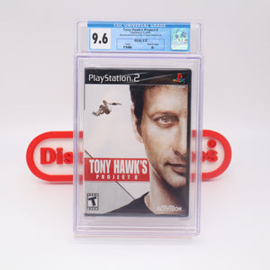 TONY HAWK'S PROJECT 8 - CGC GRADED 9.6 A+! NEW & Factory Sealed! (PS2 PlayStation 2)
