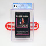 BLOOD SIMPLE - CGC GRADED 9.6 A+! NEW & Factory Sealed with Authentic 3-Sided Seam! (VHS)