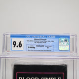 BLOOD SIMPLE - CGC GRADED 9.6 A+! NEW & Factory Sealed with Authentic 3-Sided Seam! (VHS)