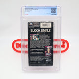 BLOOD SIMPLE - CGC GRADED 9.6 A+! NEW & Factory Sealed with Authentic 3-Sided Seam! (VHS)