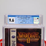 WARCRAFT II: THE DARK SAGA - WATA GRADED 9.6 A! NEW & Factory Sealed! (Sega Saturn)