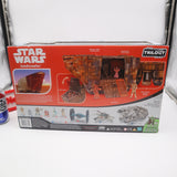 STAR WARS THE ORIGINAL TRILOGY COLLECTION: SANDCRAWLER + 2 FIGURES - PREVIEWS EXCLUSIVE - NEW Authentic & Factory Sealed!