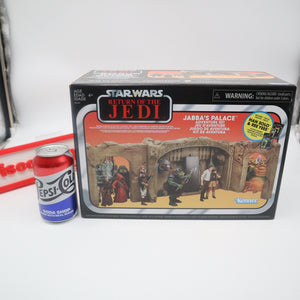 STAR WARS VINTAGE COLLECTION: JABBA'S PALACE ADVENTURE SET + 2 FIGURES! NEW Authentic & Factory Sealed!