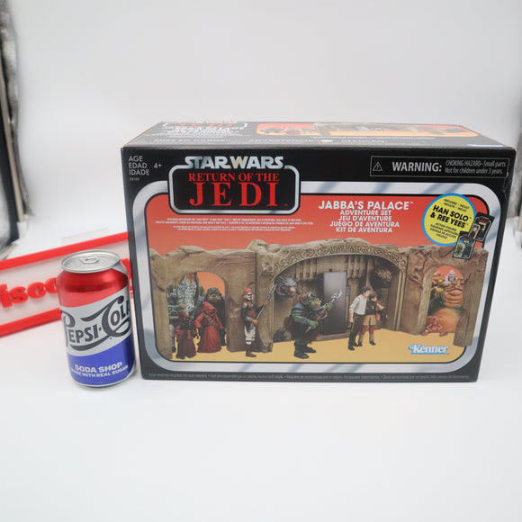 STAR WARS VINTAGE COLLECTION: JABBA'S PALACE ADVENTURE SET + 2 FIGURES! NEW Authentic & Factory Sealed!