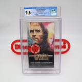 CONAN THE BARBARIAN (ARNOLD SCHWARZENEGGER) - CGC GRADED 9.6 A! NEW & Factory Sealed with Authentic V-Overlap Seam! (VHS)